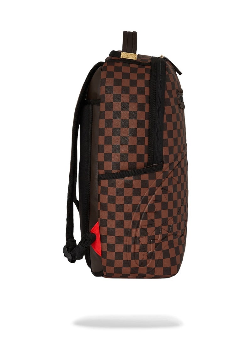 CORE EMBOSSED CHECK BACKPACK