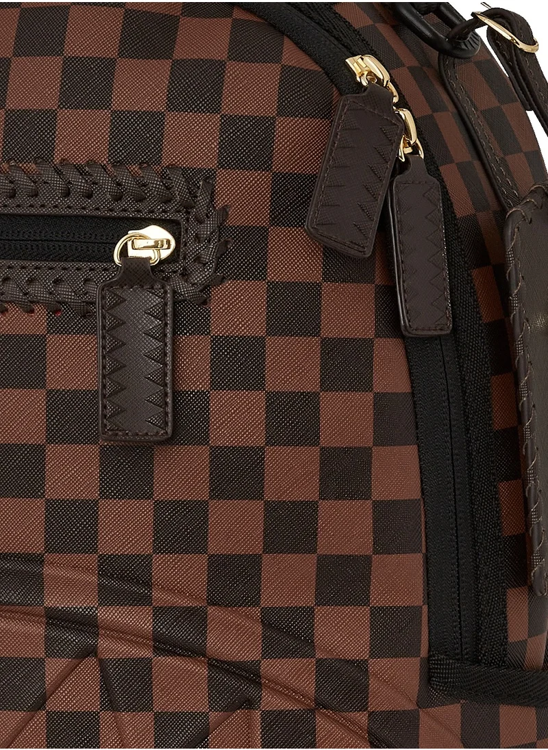 SPRAYGROUND CORE EMBOSSED CHECK BACKPACK
