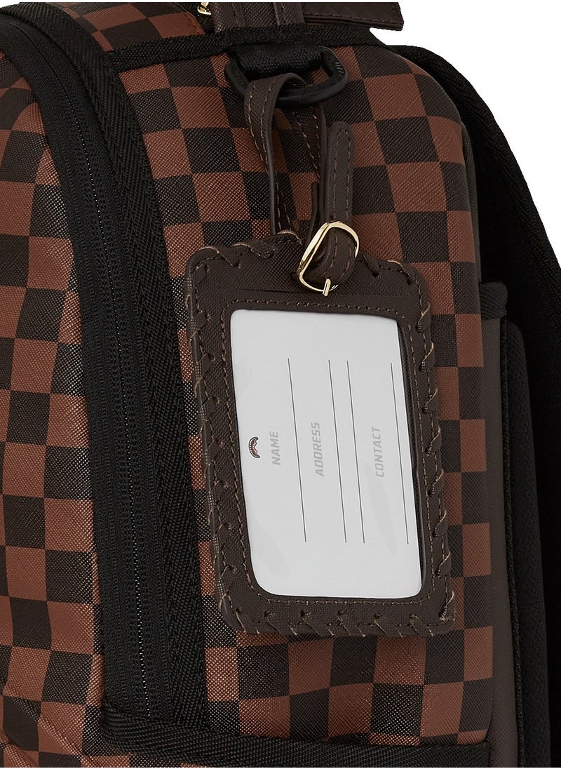CORE EMBOSSED CHECK BACKPACK