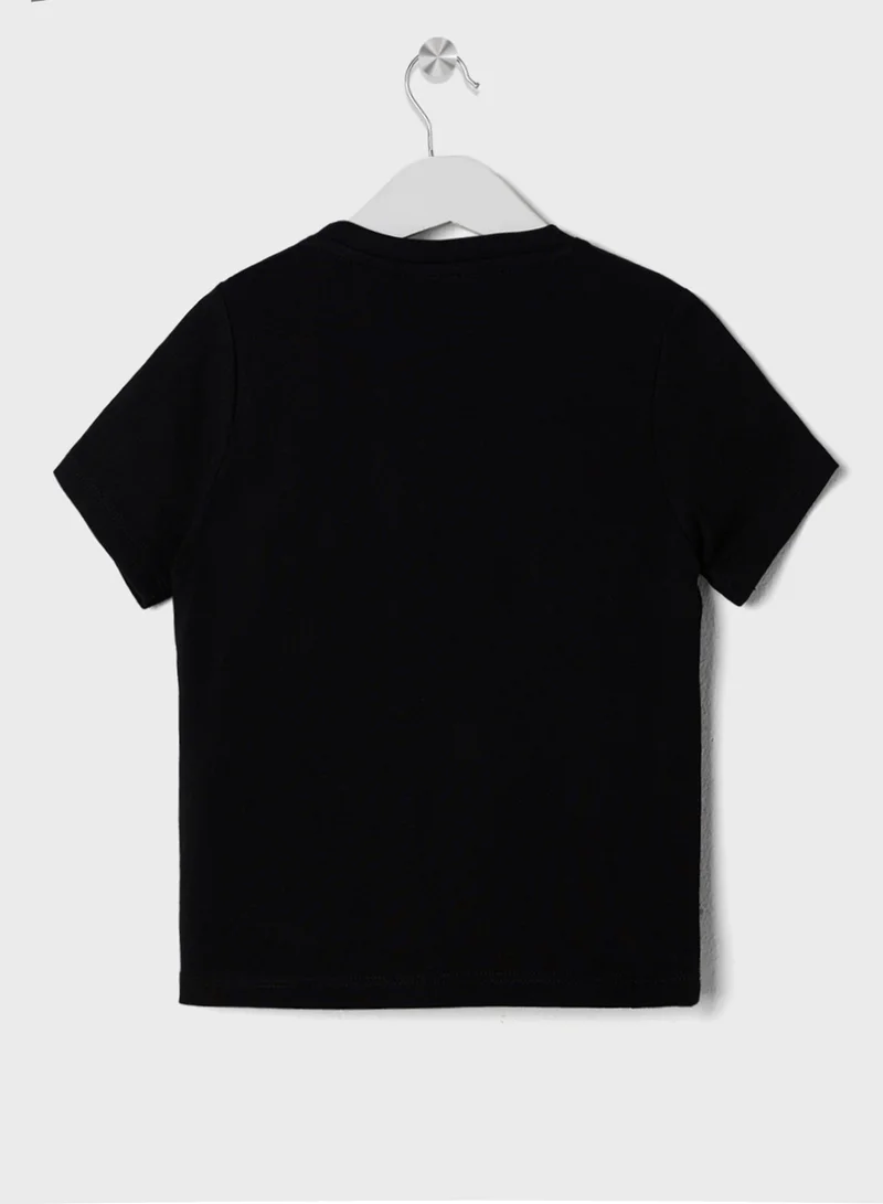 بوس Kids Logo T-shirt