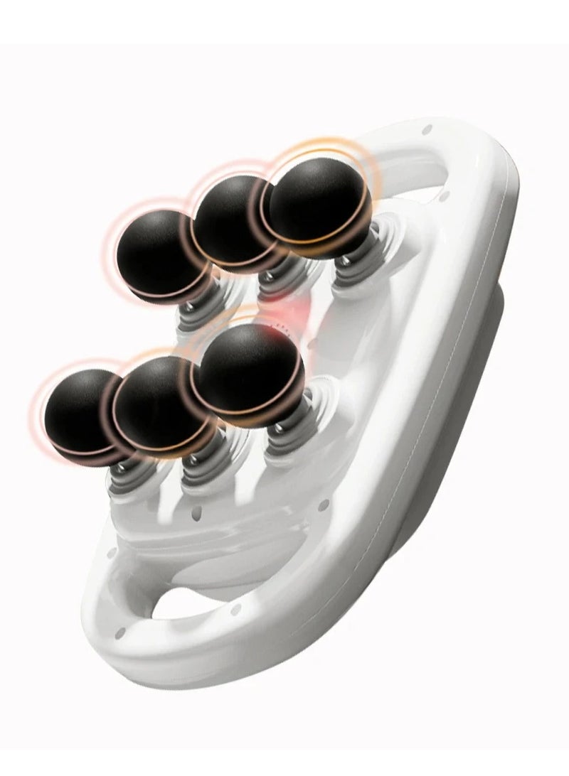 Fascia Gun Muscle Massager Gun Six Heads High Frequency Neck Waist Massage Machine Neck Shoulder Professional Fascia Massage Gun - Image 2