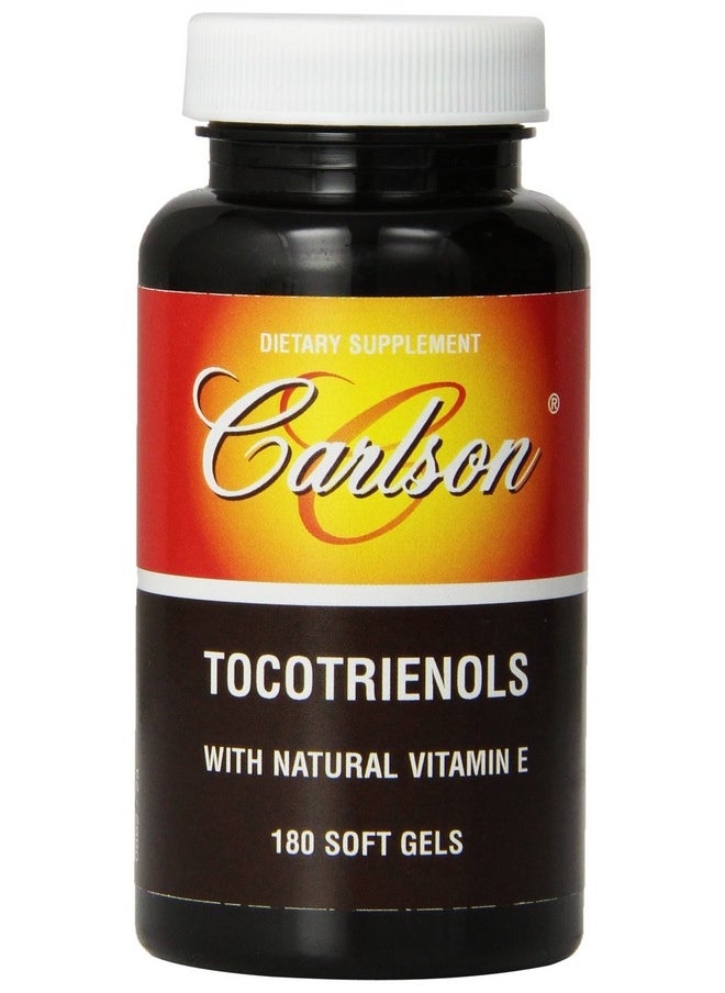Carlson Carlson Labs Tocotrienols With Natural Vitamin E, 180 Softgels 