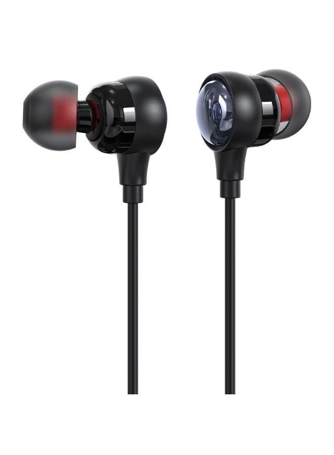 ACEFAST In-Ear Bluetooth Neckband Earphones N5, 30 hours of Music Playback Time, Neck-hanging wireless earphones, USB-C Charging Port, Full Charge in 1 Hour, IPX4 Waterproof - Black - Image 2