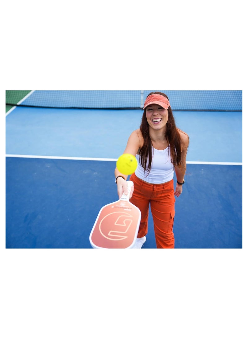 Gamma GAMMA Rainmaker Pickleball Paddle – Lightweight, Large Sweet Spot, Microbead Carbon Fiber Face for Spin & Control, Customizable Swing Weight – Available in 6 Colors  - Image 4