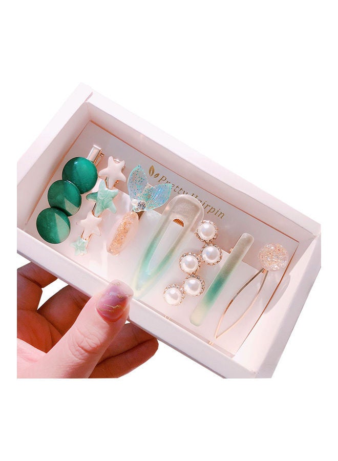 نيبمينينت طقم دبابيس شعر عصرية من 7 قطع متعدد الألوان - Image 4