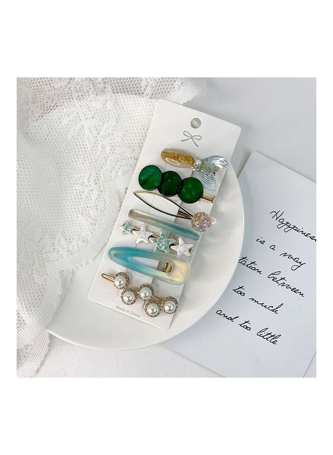 نيبمينينت طقم دبابيس شعر عصرية من 7 قطع متعدد الألوان - Image 2