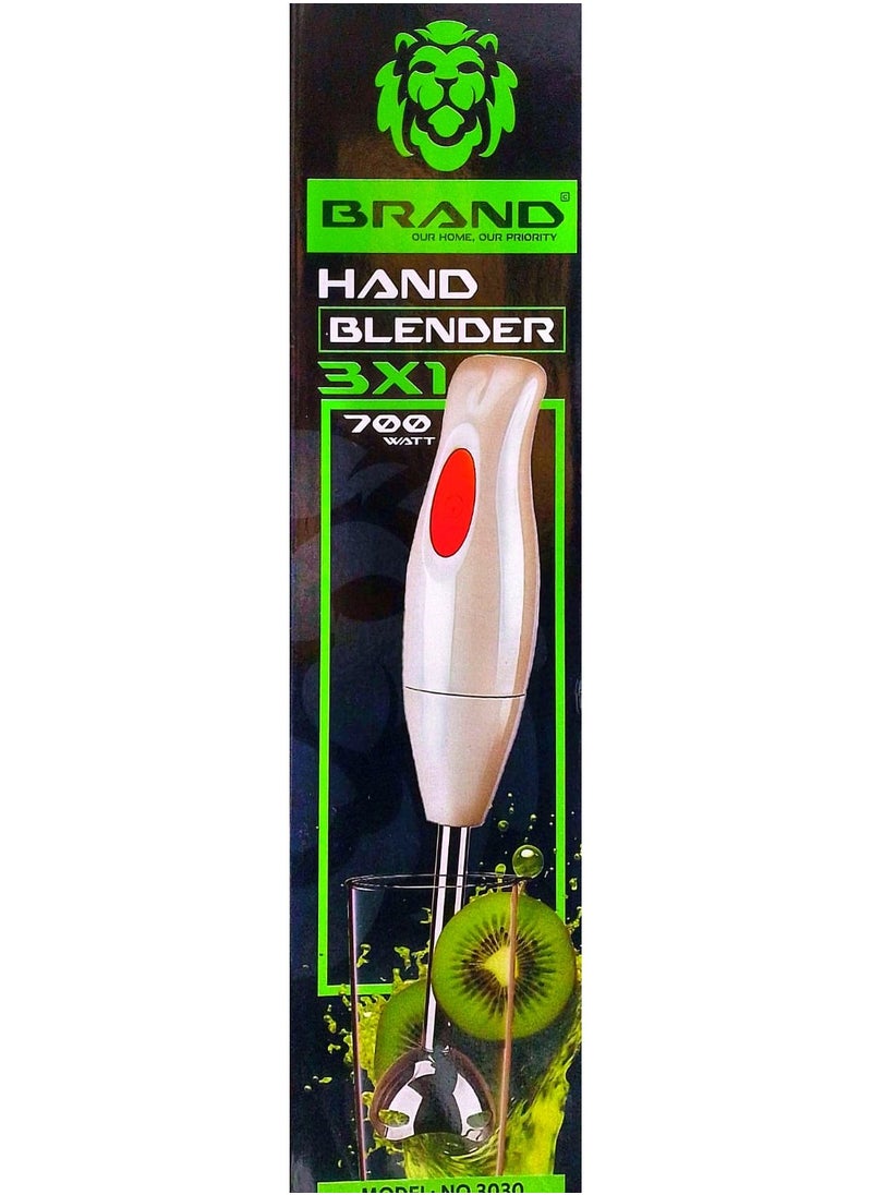 Brandy 3 in 1 700W Hand Blender with Stainless Steel Shatterproof Cup - pzsku/Z68A8B6B983F1374103ABZ/45/_/1734561604/006fc862-2150-47d4-847c-c285fb75c9f3