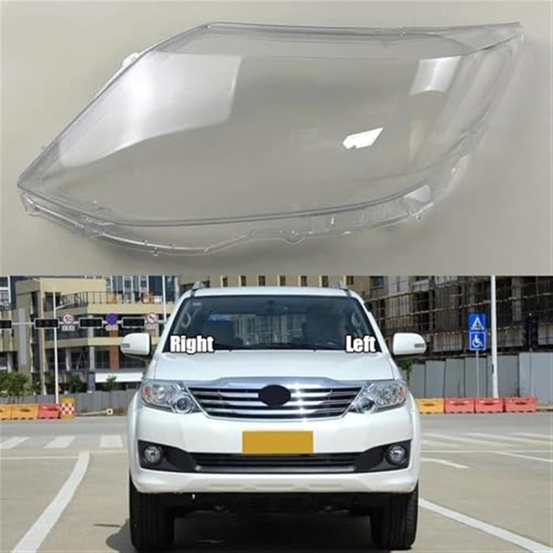 Vuzmode Transparent Headlight Cover for Toyota Fortuner - Image 3