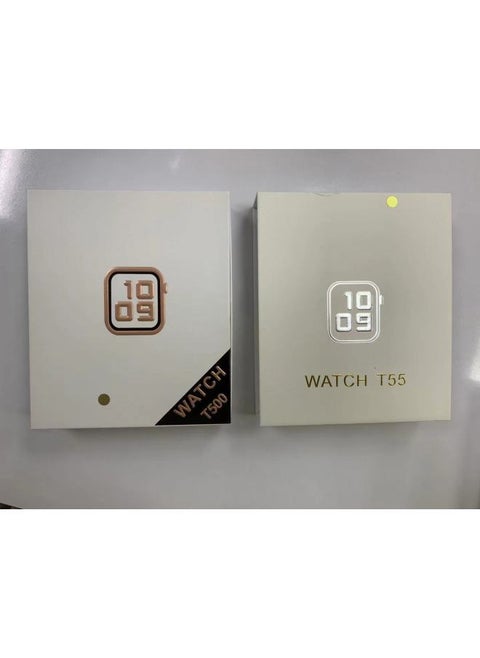 T500/T55/T5S/X7 Smart Call Watch Bracelet Bluetooth Heart Rate Meter Step Touch Screen Synchronous Hot-Color:X7-Pink