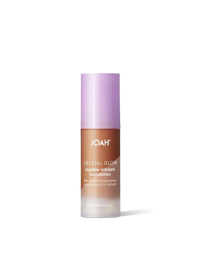 JOAH Peptide Infused Foundation 2 1 Korean Face Makeup With Blurring Face Primer Luminizer Hydration & Skin Defense For A Lightweight Finish Buildable Medium Coverage 1.01 Oz Deep Warm - Image 3