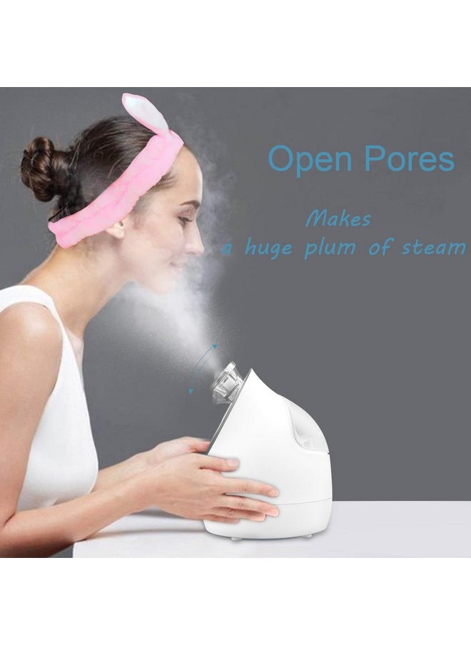 Kingsmile - Facial Steamer 2 In 1 Face Steamer For Facialcompact Nano Steamer With Aromatherapyface Humidifier Adjustable Nozzle Warm Powerful Steam For Home Spacleanses And Moisturizessinuses - Image 1
