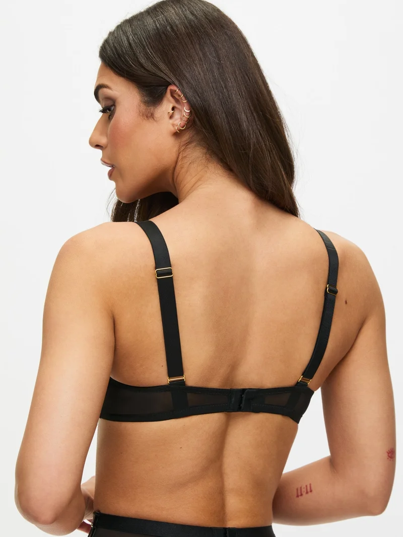 Ann Summers Ann Summers Unmistakable Non Padded Plunge Black