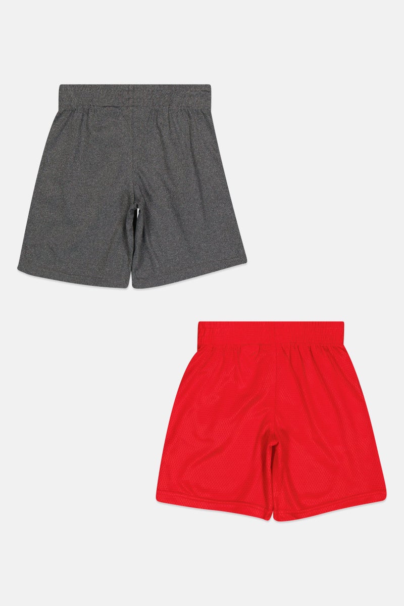 PUMA Kids Boy 2 Pieces Brand Logo Training Shorts, Multicolor - Image 2