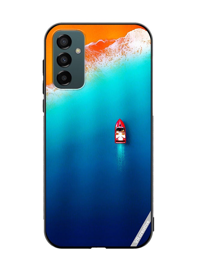 VR CREATIVE Protective Case Cover For Samsung Galaxy F13/M13 Girl In Butterfly Dress Design Multicolour  - Image 1