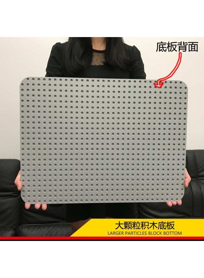 Building Block Wall Large Particle Building Blocks Compatible With Lego Children's Toys Home Kindergarten Assembled Building Block Floor - Image 4