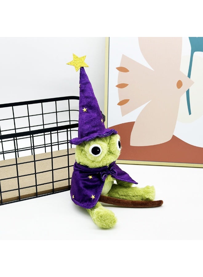 عام ضوء القمر مانور الضفدع معالج شخصية دمية لطيف ألعاب من نسيج مخملي أفضل هدية للعائلة والأصدقاء - Image 3