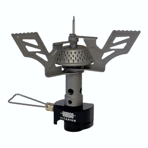 Vargo Jet-Ti 2 Titanium Stove | Ultralight Backpacking & Camping Canister Stove | Durable, Wind-Resistant, and Reliable | Only 1.9 oz (55g) for Hiking, Survival, and Outdoor Cooking - Image 1