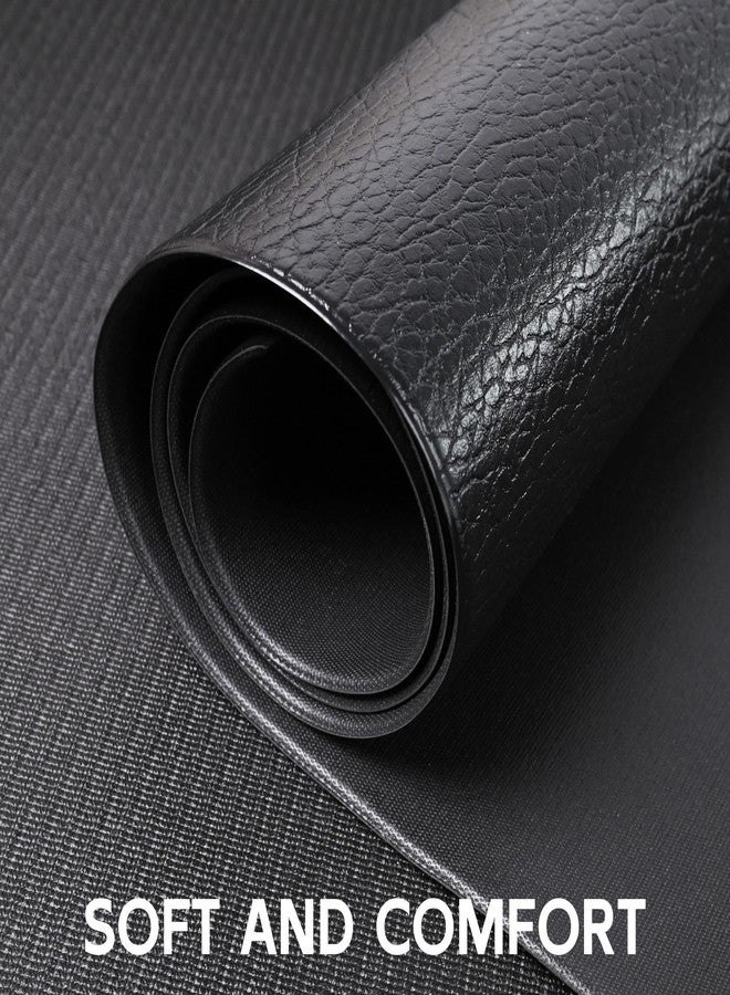 Cybstrax Exercise Equipment Mat for Bike, Treadmill, Elliptical, Yoga - Non Slip Bike Trainer Mat for Stationary Spin Bike Indoor Outdoor, High Density Workout Floor Protector Mat 72" x 36" - Image 3