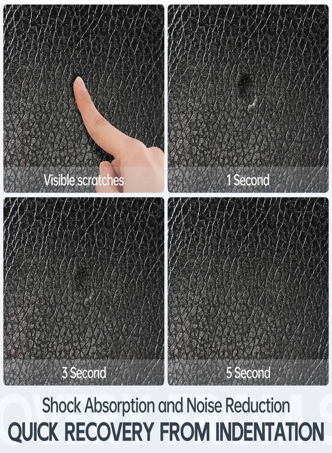 Cybstrax Exercise Equipment Mat for Bike, Treadmill, Elliptical, Yoga - Non Slip Bike Trainer Mat for Stationary Spin Bike Indoor Outdoor, High Density Workout Floor Protector Mat 72" x 36" - Image 5