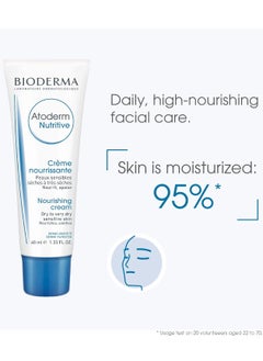 Bioderm Bioderma Atoderm Nourishing Cream Japanese Nutrients Delicate to delicate and sensitive skin, 40 ml  - Image 5