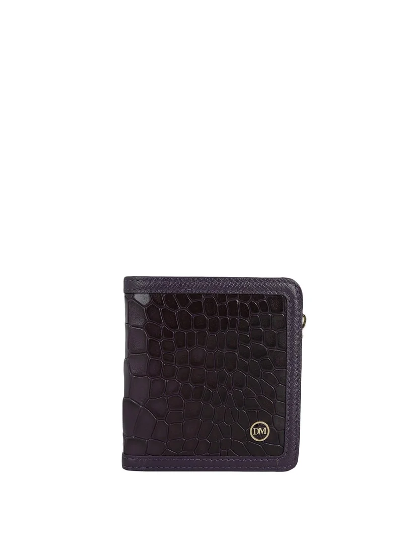 Da Milano Genuine Leather Red Ladies Wallet