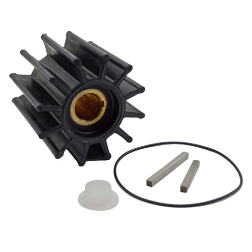 Heurofosh 17000K Water Pump Impeller Kit for Sherwood 17000K Jabsco 18958-0001-P Johnson 09-704BT-1 - Image 1