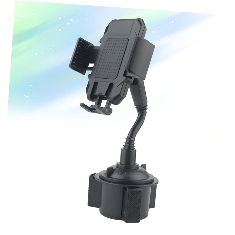 360 Degree Rotatable Car Phone Mount Cup Holder Stand ABS Material - Image 3