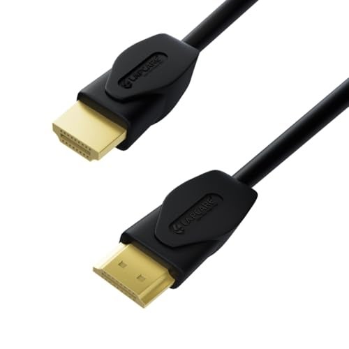 LAPCARE 5 Meter HDMI Male to HDMI Male Cable TV Lead 1.4V High Speed Ethernet 3D Full HD 1080p HDMI Cable (Black For Computer, Laptop, Tablet) - Image 1