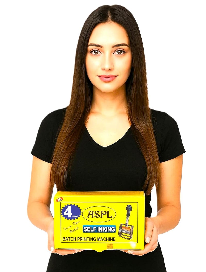 ACGL ASPL 4MM Heavy Duty Batch Printing Machine – Ideal for MRP, Expiry Date & Batch Coding on Packaging (4mm) - Image 3