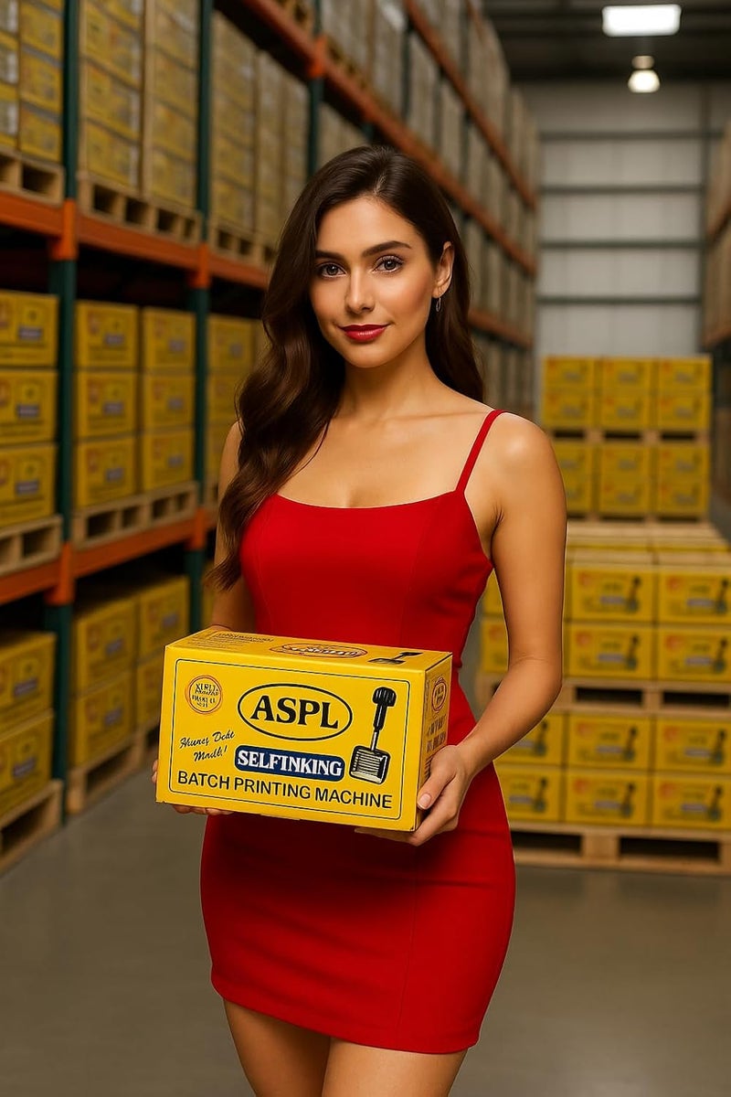 ACGL ASPL 4MM Heavy Duty Batch Printing Machine – Ideal for MRP, Expiry Date & Batch Coding on Packaging (4mm) - Image 1