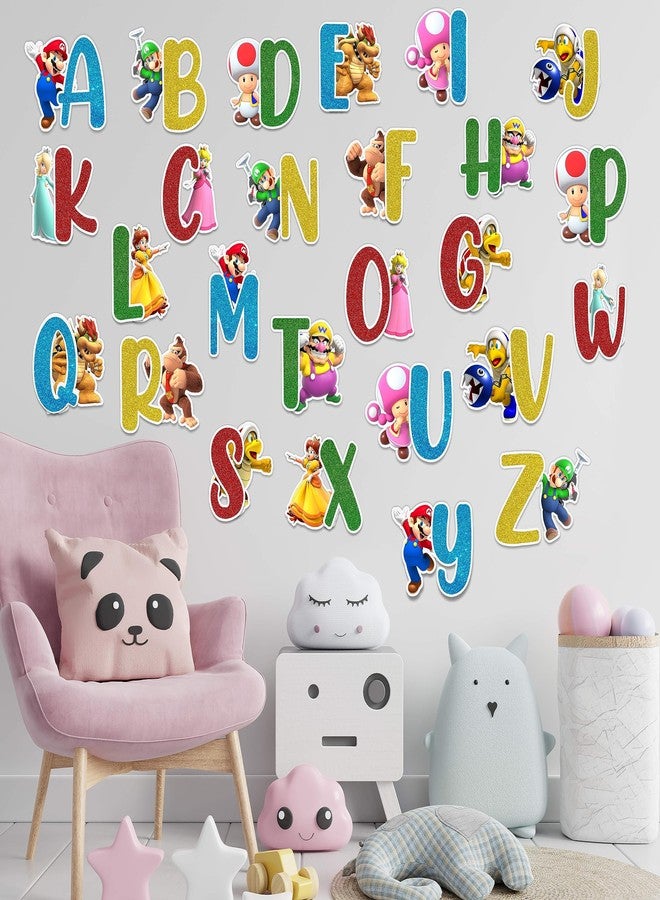 Seyal® Supr Mario Alphabets Wall Sticker - Image 1