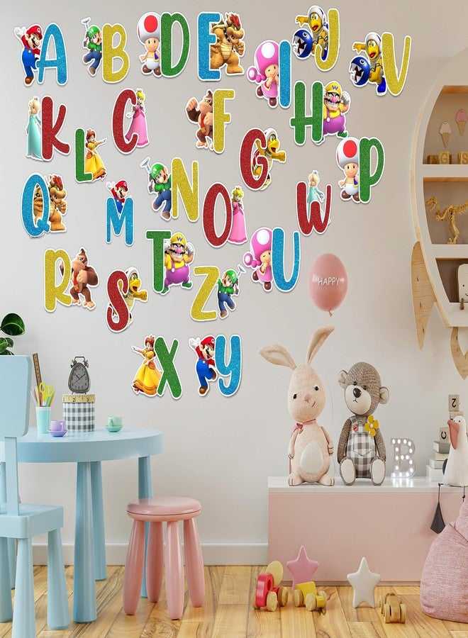 Seyal® Supr Mario Alphabets Wall Sticker - Image 5