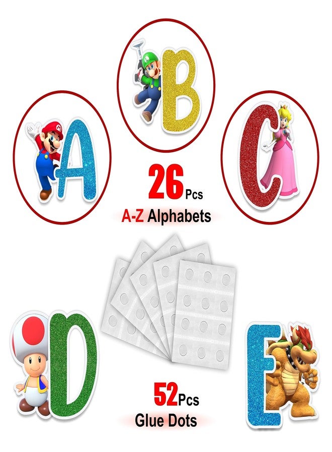 Seyal® Supr Mario Alphabets Wall Sticker - Image 4