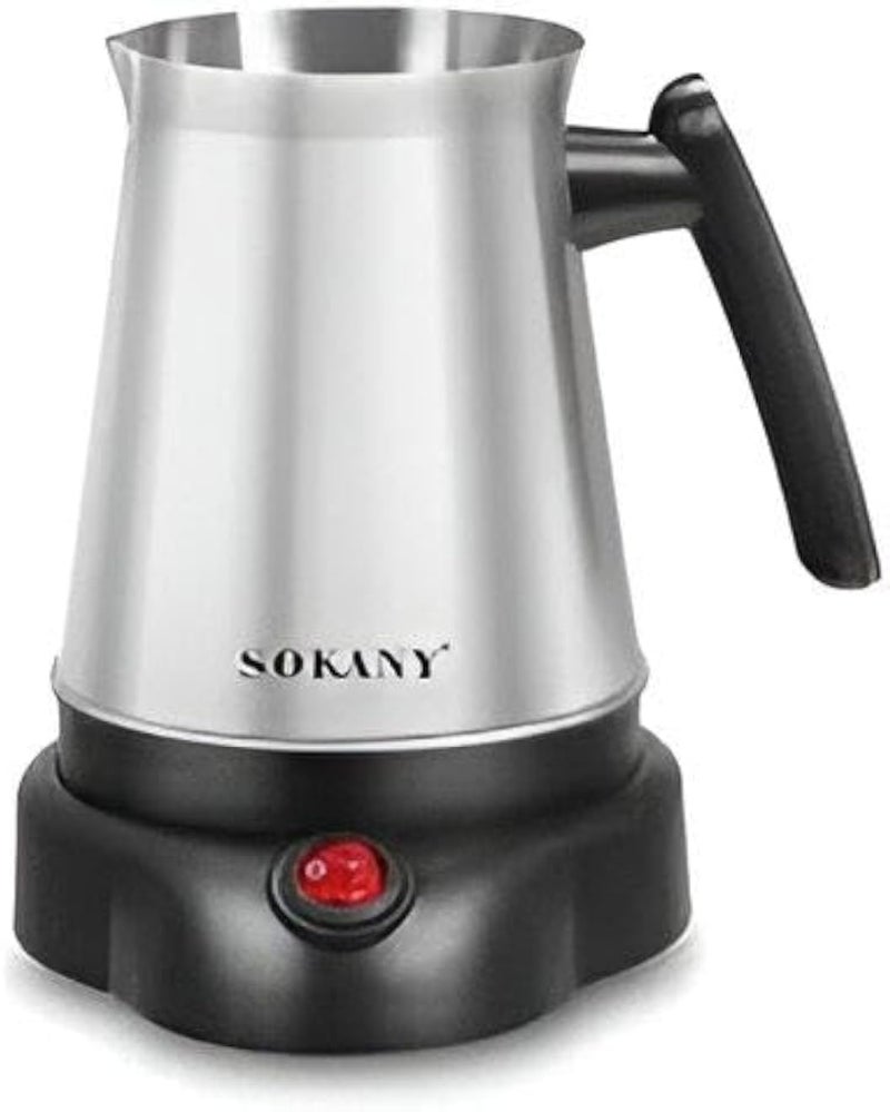 Steel Electric Kettle - 800ml Capacity with 600W Power, Perfect for Making Coffee, Tea, or Hot Beverages Quickly