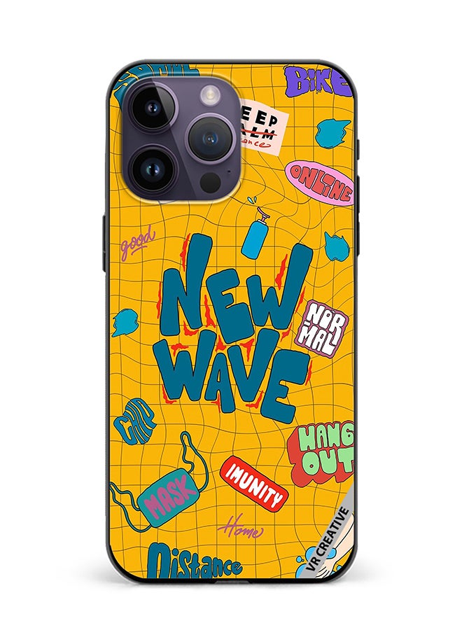 VR CREATIVE Protective Case Cover For Apple iPhone 15 Pro Multiple Logo Design  Multicolour - Image 1