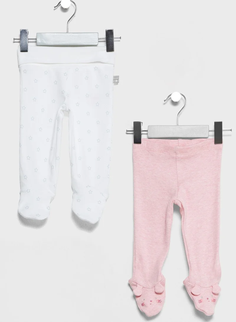 F&F Infant 2 Pack Leggings