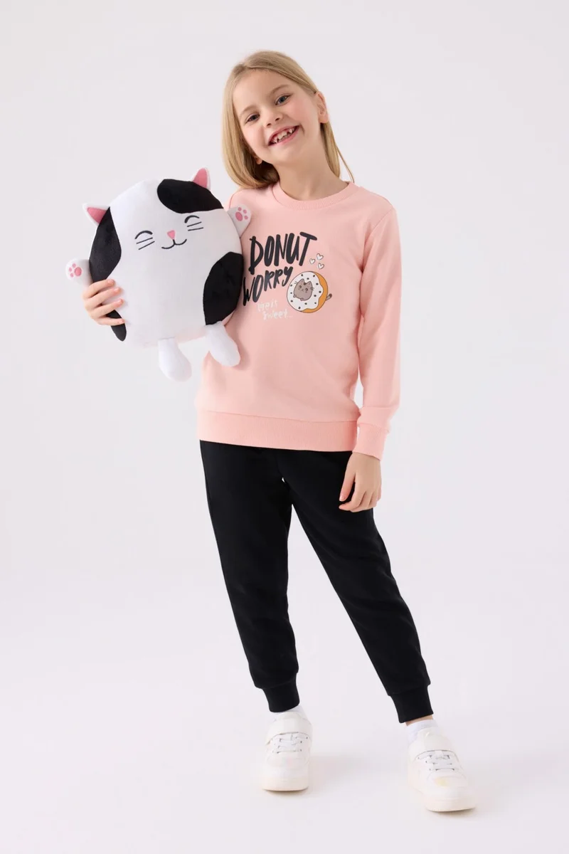 روليبولي Girls Tracksuit RP3469 Light Salmon