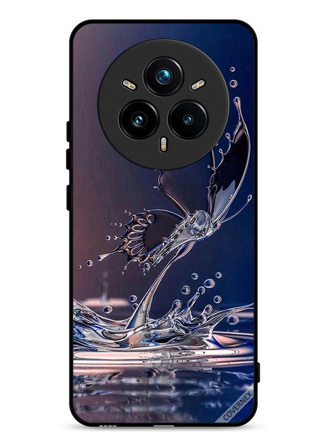 Covernex Realme 14 Pro Plus 5G Protective Case Cover Water Drops Butterfly