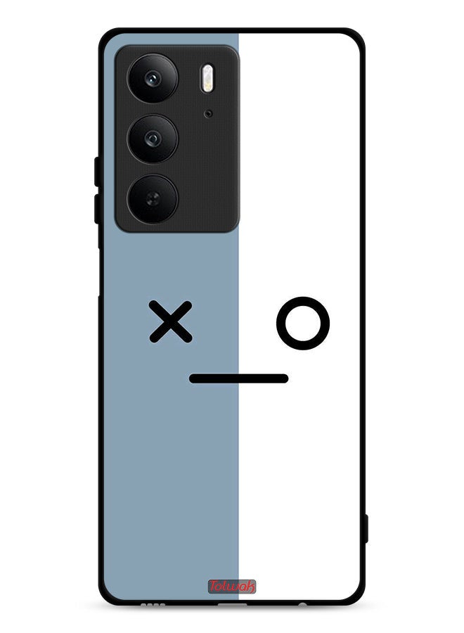 Tolwak Realme C75 4G Protective Case Cover Face Icons - Image 1