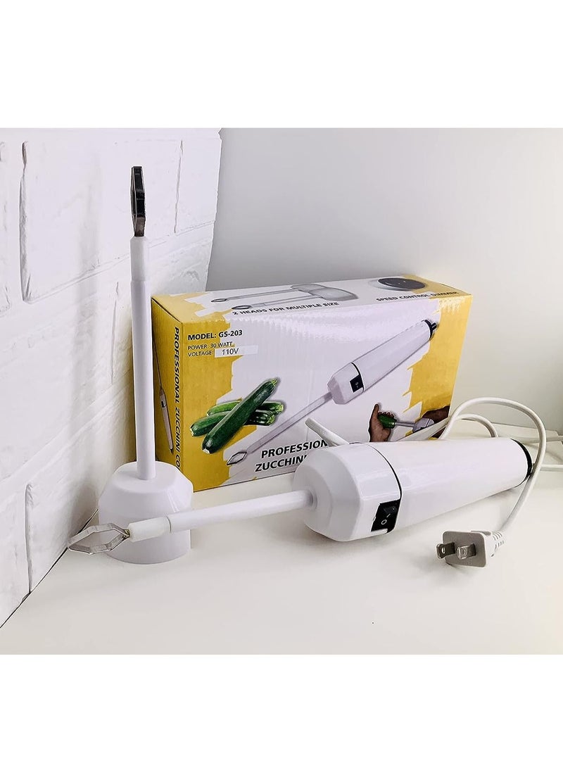 DubaiGallery Variable speed electric power electric vegetable corer zucchini cucumber eggplant potato turnip carrot drill easy veggie corer  - Image 2