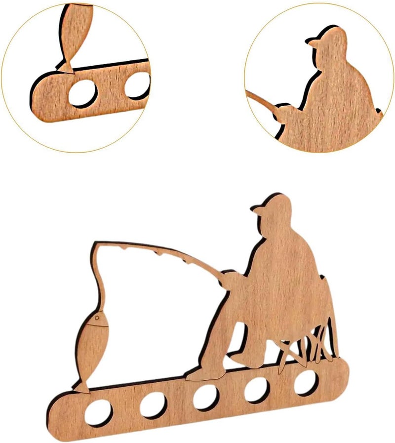 Graduation Money Holder Ornament, DIY Crafts, Creative Wooden Money Holder Gift for Graduation Party Centerpiece - Image 2