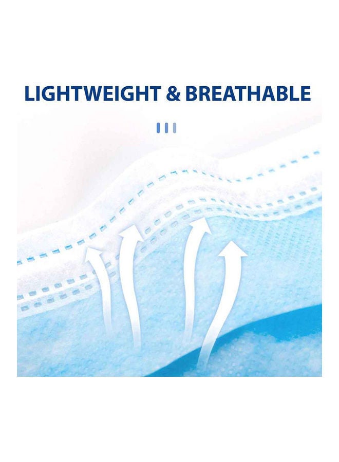 NIBEMINENT 50-Piece Disposable 3 Ply Kids Face Mask With Random Design Ear loops - Image 2