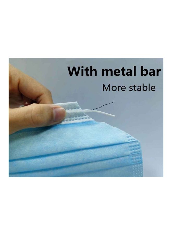 NIBEMINENT 50-Piece Disposable 3 Ply Kids Face Mask With Random Design Ear loops - Image 3