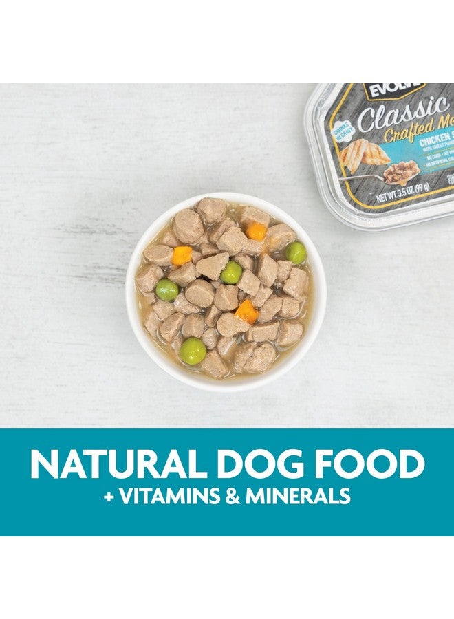 Evolve Classic Crafted Meals Chicken Stew Wet Dog Food | 3.5 oz - 15 Pack - Image 2