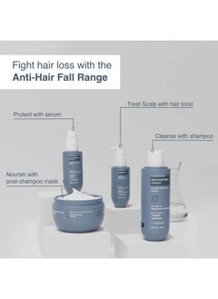 BARE ANATOMY Bare Anatomy Anti Hair Fall Shampoo|5x Hair Fall Control & Growth|Contains Biotin Adenosine, & Peptides| For All Hair Types | For Women & Men | 250ml  - Image 4
