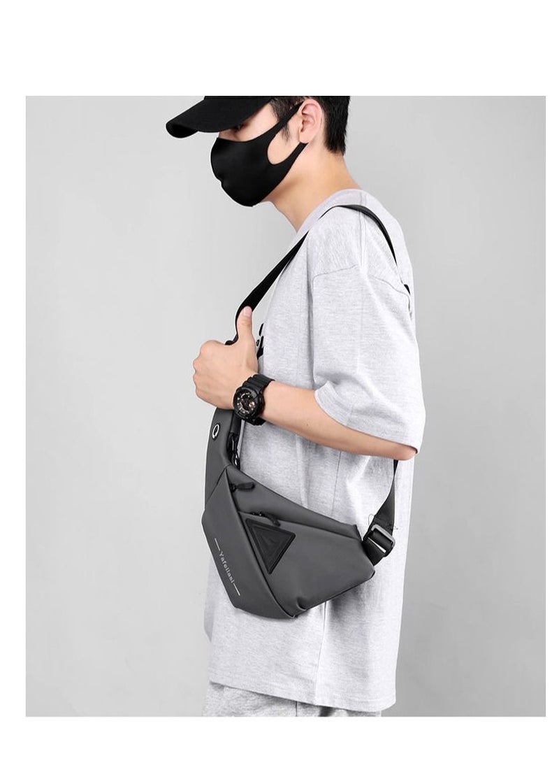 Water-repellent travel large-capacity chest bag