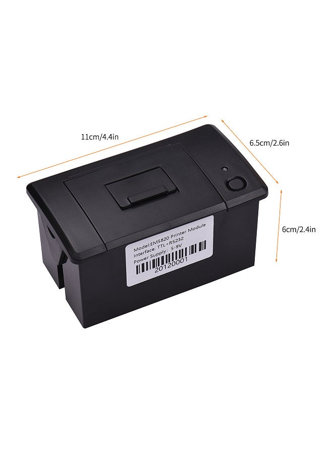 Generic - Embedded Thermal Receipt Printer 58MM Mini Printing Module Low Noise with USB/RS232/TTL Serial Port Support ESC/POS Commands for Weighing Apparatus Cash Register Self-Service Terminal - Image 1