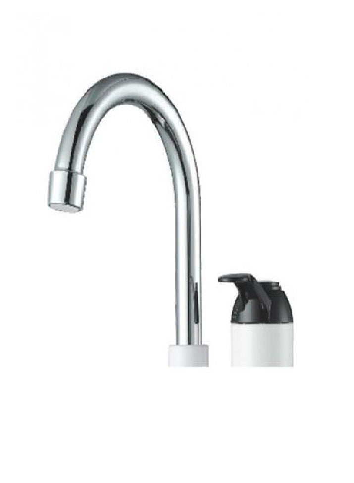 Electric water heater with mixer Instant water heater for kitchen and bathroom - Digital electric tap, hot water in 3 seconds with LED display - Hot and cold - Image 5