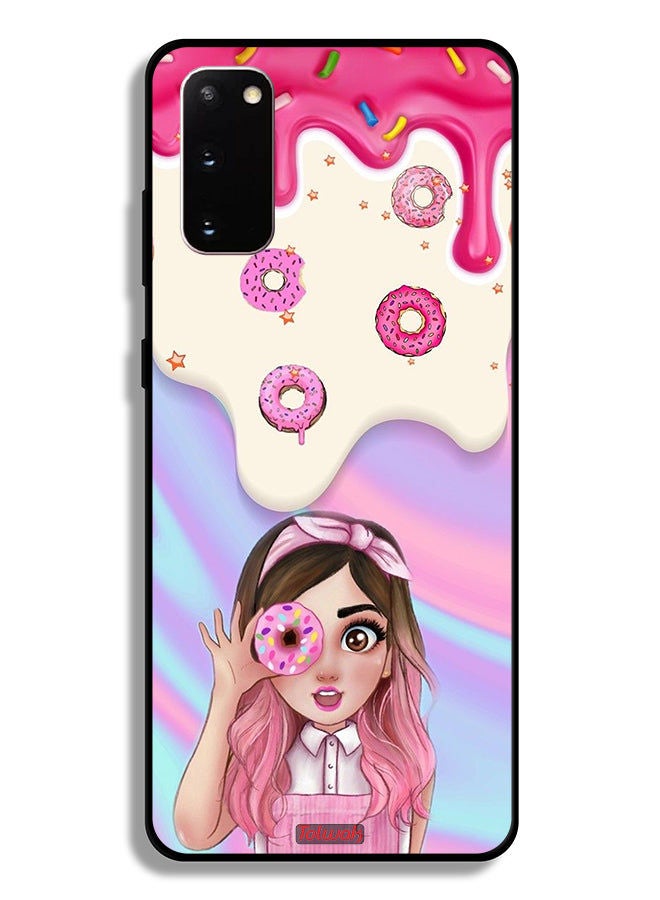 Tolwak غطاء حماية لجهاز سامسونج جالاكسي S20 4G مع حامل دونات - Image 2