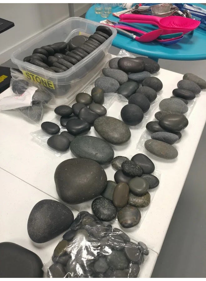 Spa & Home 4 large pcs massage therapy hot stones - Image 1